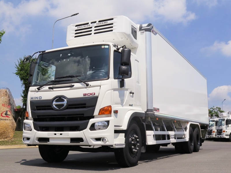Xe đông lạnh hino 15 tấn