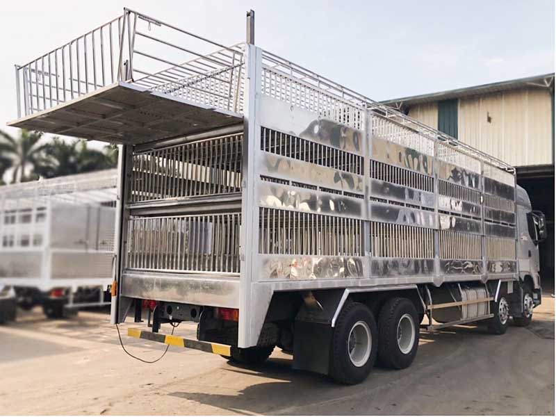 Xe chenglong chở gia súc