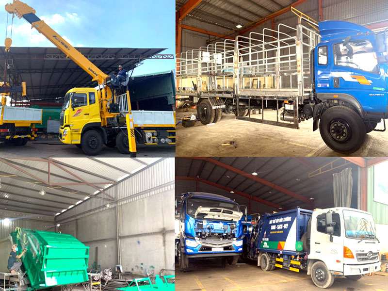 sửa chữa xe ép rác