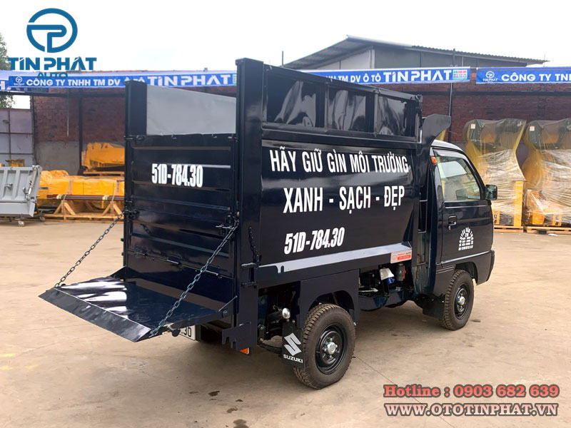 Xe chở rác mini