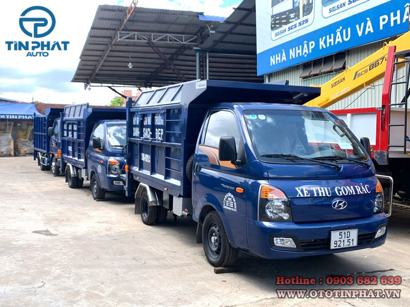 Xe chở rác Hyundai 5 khối