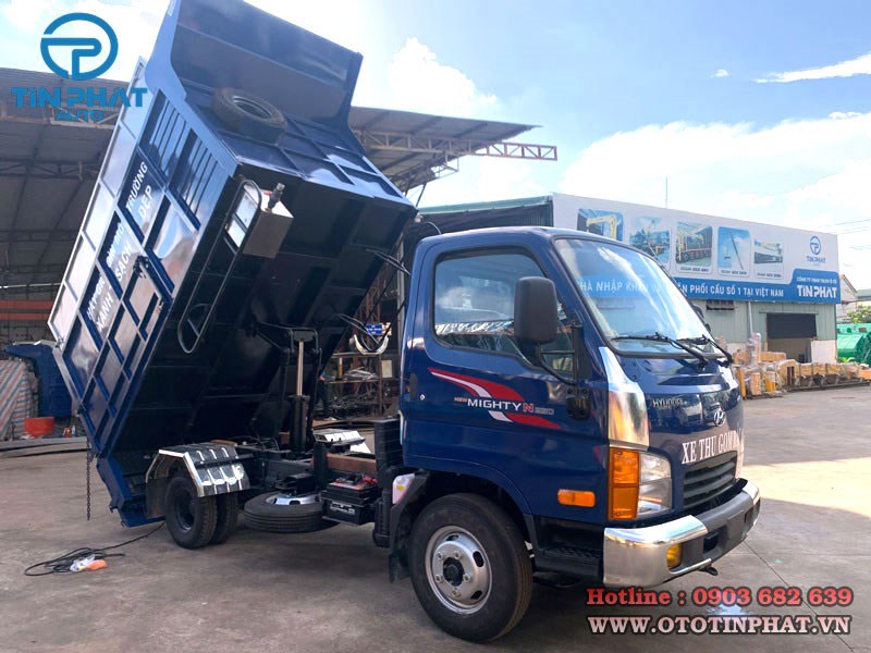 Xe Thu Gom Rác 8 Khối HYUNDAI N250