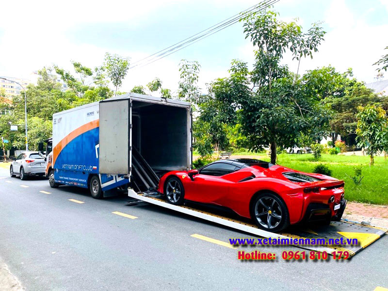 Xe cứu hộ sàn trượt Isuzu