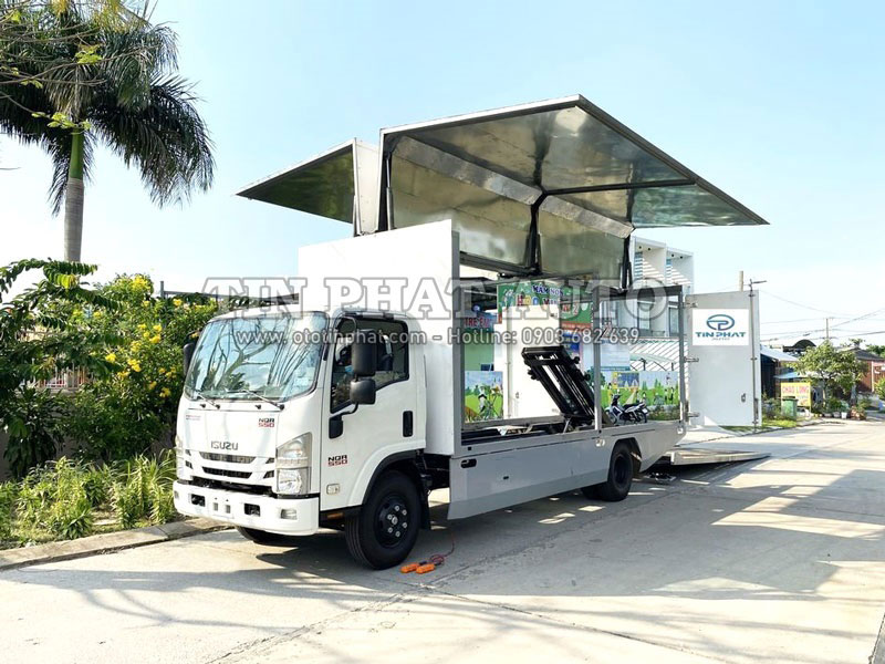 Xe Chở Xe Ô Tô-Isuzu NQR75