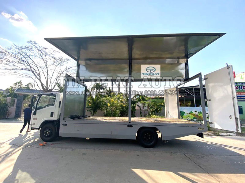 Xe Chở Xe Ô Tô-Isuzu NQR75
