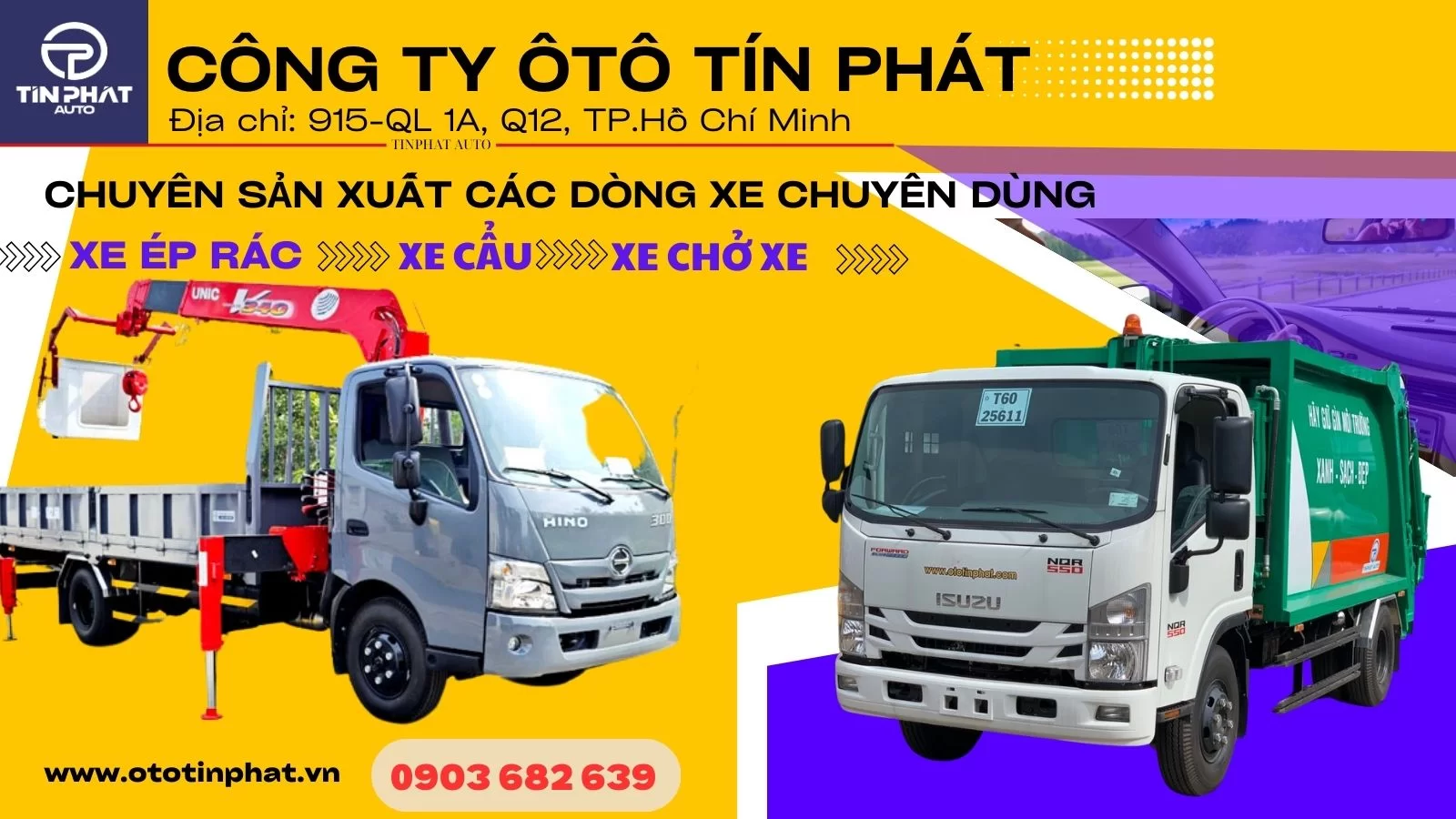 Xe Ép Rác 3 Khối KIA K250