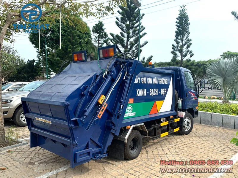 Xe Ép Rác Hyundai 3.5 Khối
