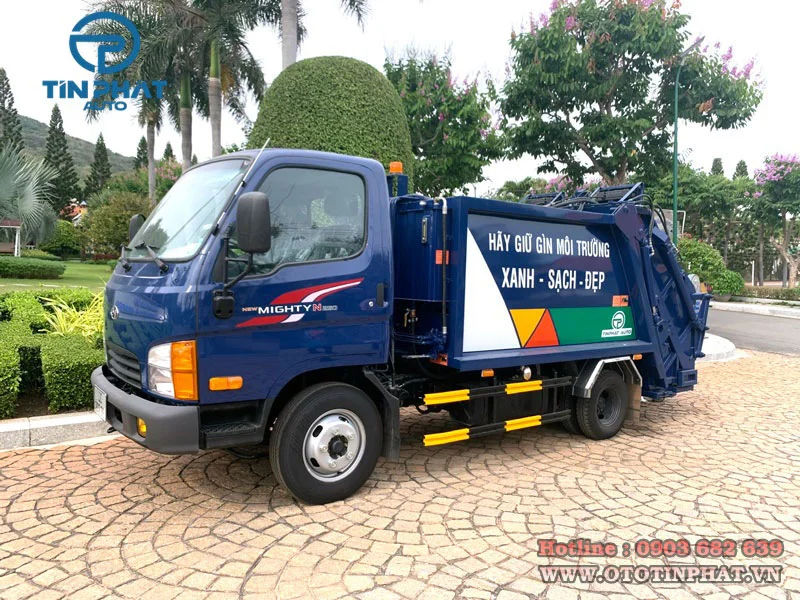 Xe Ép Rác Hyundai 3.5 Khối