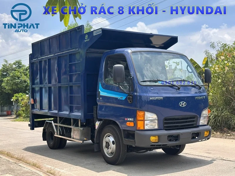 Xe Chở Rác 8 khối Hyundai E5