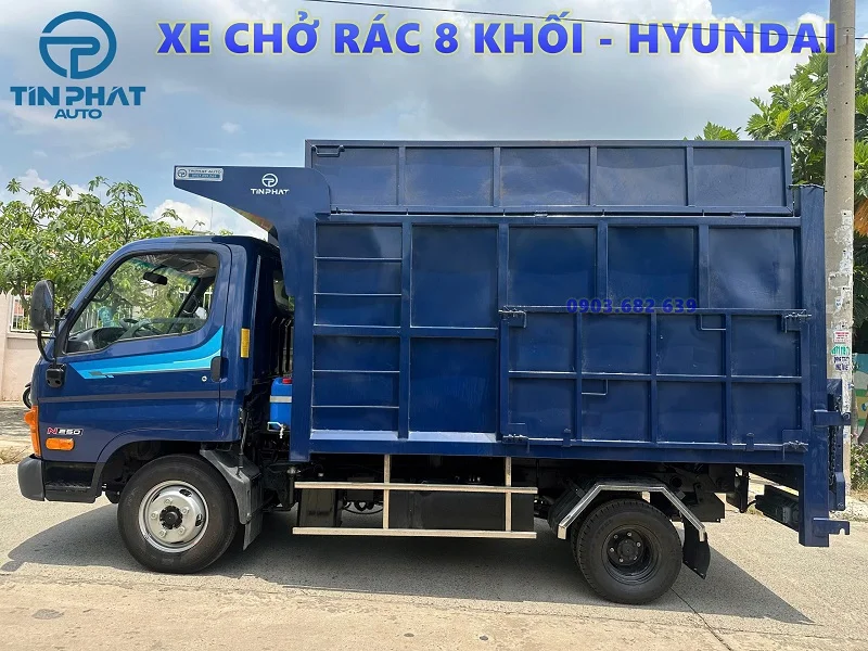 Xe Chở Rác 8 khối Hyundai E5