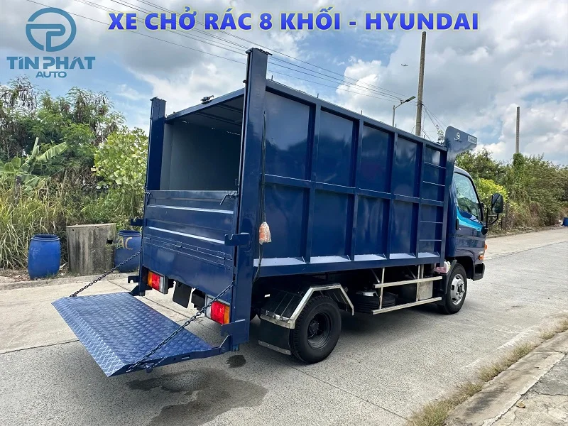 Xe Chở Rác 8 khối Hyundai E5