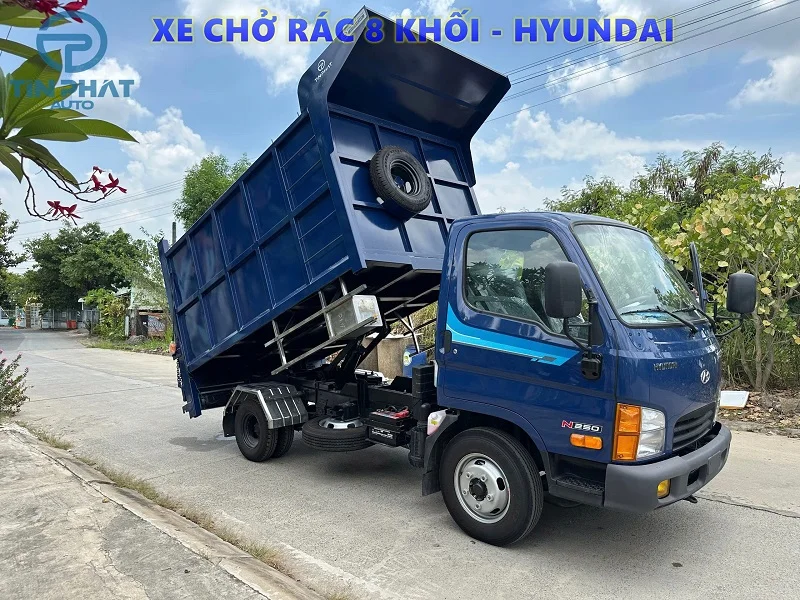 Xe Chở Rác 8 khối Hyundai E5