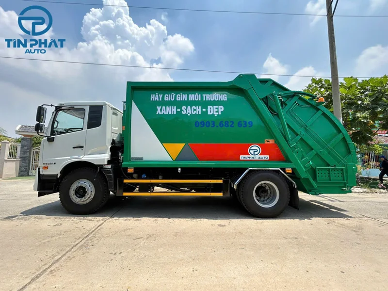 Xe Ép Rác 14 Khối UD TRUCKS