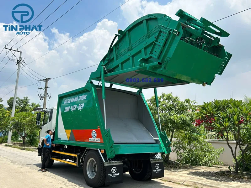 Xe Ép Rác 14 Khối UD TRUCKS