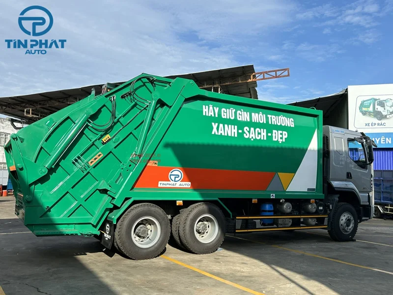 Xe ép rác 22 khối CHENGLONG