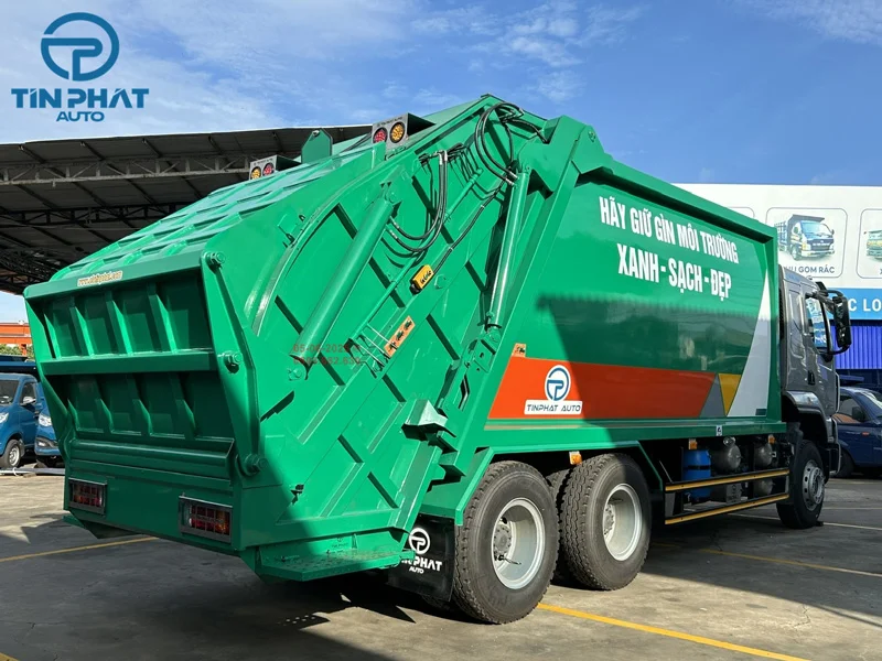 Xe ép rác 22 khối CHENGLONG