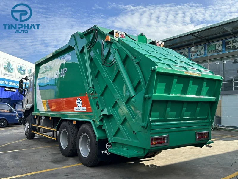 Xe ép rác 22 khối CHENGLONG