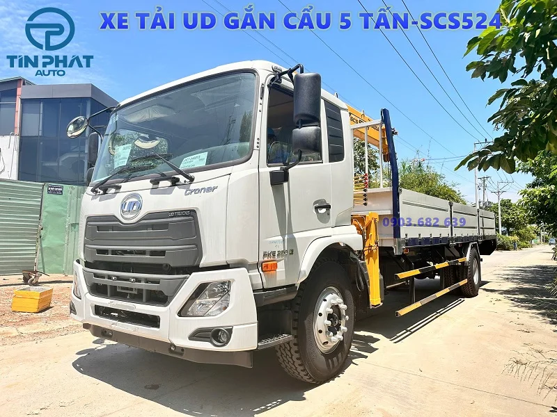 Xe cẩu 5 tấn